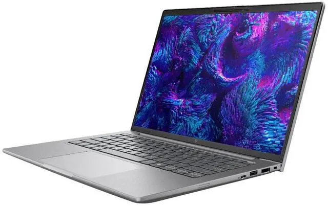 Alt view image 6 of 6 - HP ZBook 8 G1i 14" Mobile Workstation - Intel Core Ultra 7 255H - 16 GB - 512 GB SSD - Windows 11 Pro - Intel Arc 140T GPU with 4 GB, NVIDIA RTX 500 Ada Generation - Webcam - Wi-Fi 7 (BX7T5UT#ABA)