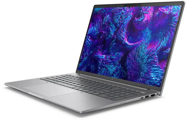 Alt view image 6 of 6 - HP ZBook 8 G1i 16" Touchscreen Mobile Workstation - WUXGA - Intel Core Ultra 7 255H - 16 GB - 512 GB SSD - English Keyboard - Meteor Silver - Intel Chip - 1920 x 1200 - Windows 11 Pro - Intel Arc