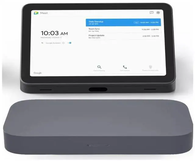 Alt view image 7 of 7 - ASUS Google Meet Standalone Compute Unit for video conferencing Model GQE20A-B7143UN