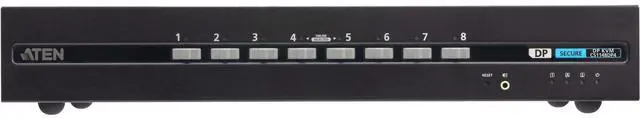 Alt view image 4 of 4 - ATEN 8-Port USB DisplayPort Dual Display Secure KVM Switch CS1148DP4