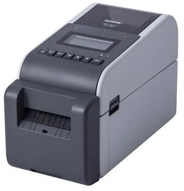 Alt view image 8 of 8 - Brother TD-2350D300 Desktop, Retail, Healthcare, Warehouse, Logistic, Manufacturing, Industrial, Food Service Direct Thermal Printer - Monochrome - Desktop - Label Print - Fast Ethernet - USB - USB Ho