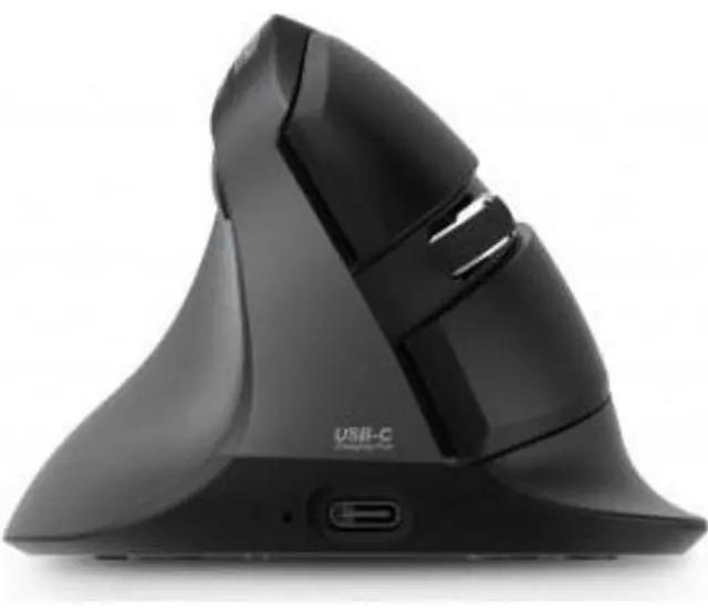 Alt view image 2 of 2 - ERGO PRO VERTICAL ERGONOMIC MOUSE WIRELESS 2.4GHz. BLEUTOOTH & WIRED MOUSE - for LEFT Handed