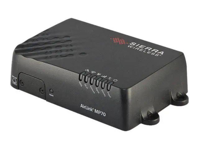 Alt view image 7 of 7 - Sierra Wireless AirLink MP70 Rugged LTE-A Pro Vehicle Router - FirstNet Ready - DC Power Cable - 1104071