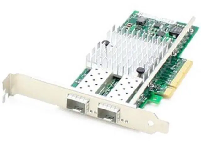 Alt view image 4 of 4 - AddOn Dell 430-4436 Comparable 10Gbs Dual Open SFP+ Port Network Interface Card with PXE boot - and