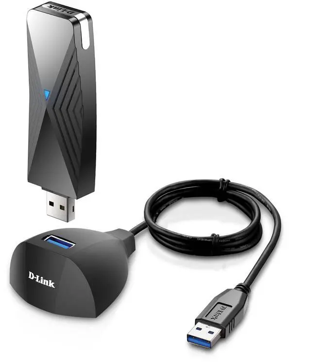 Alt view image 14 of 20 - D-Link Wi-Fi 6 AX1800 Gigabit USB 3.0 Adapter with Cradle for Upgrading Desktop & Laptop PCs  - (DWA-X1850-B1)