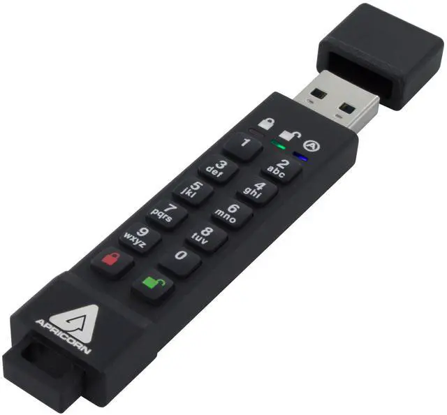 Alt view image 10 of 13 - APRICORN MASS STORAGE ASK3Z-32GB 32GB 256-BIT AES XTS HW