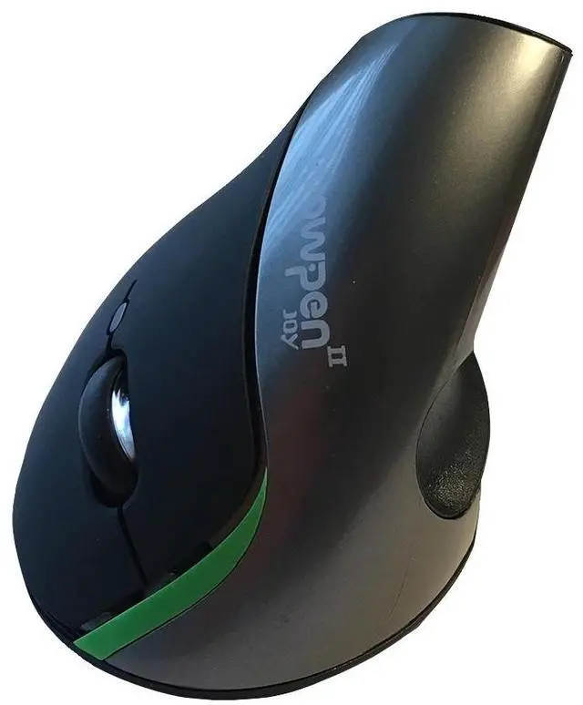 Alt view image 4 of 5 - ERGOGUYS LLC WP-012-S-EW WOW JOY SILVER WIRELESS ERGONOMIC MOUSE