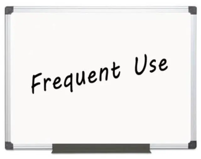 Alt view image 5 of 5 - MasterVision Value Lacquered Steel Magnetic Dry Erase Board 36 x 48 White Aluminum Frame MA0507170