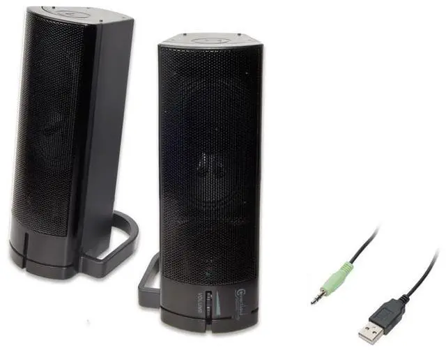Alt view image 2 of 2 - SYBA CL-SPK20037 Connectland 2.0 Speaker System - 5 W RMS - Black