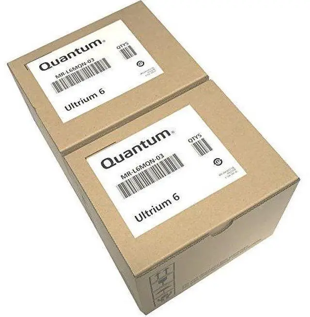 Alt view image 2 of 2 - Quantum Mr-L6MQN-03 Ultrium-6 Data Cartridges 10Pk