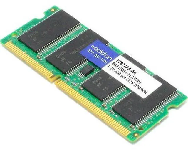 Alt view image 3 of 4 - Addon T7B77AA-AA 8GB 260-Pin DDR4 SO-DIMM DDR4 2400 (PC4 19200) System Specific Memory