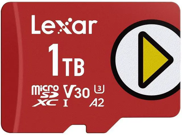 Alt view image 5 of 5 - Lexar PLAY 1TB UHS-I V30 A2 microSDXC Memory Card