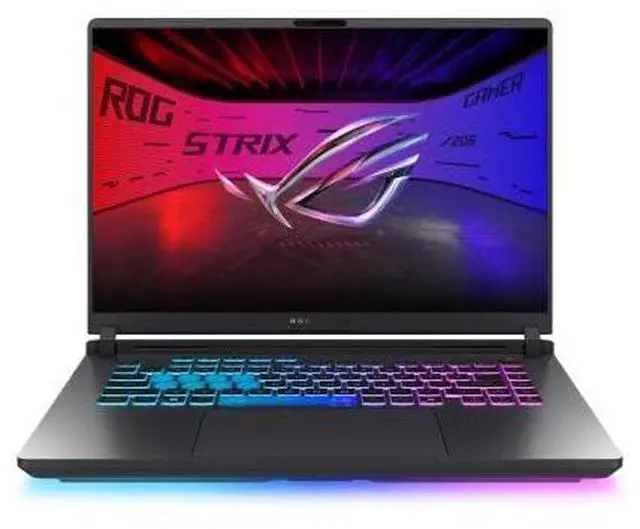 Alt view image 8 of 8 - ASUS ROG Strix G16 16" FHD+ WUXGA 165Hz IPS Gaming Notebook Intel Core i5-13450HX 16GB RAM 1TB SSD NVIDIA GeForce RTX 5050 Eclipse Gray