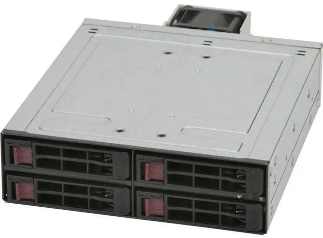 Alt view image 7 of 7 - SuperMicro CSE-M14TQC Mobile Rack - 4x 2.5" Hot-swap SAS3/SATA3 HDDs