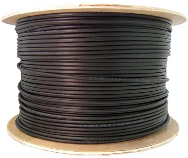 Alt view image 10 of 10 - 4xem 4XOCAT5E1000 1000Ft Cat5E Outdoor Rated Black Gel Filled Cable Solid