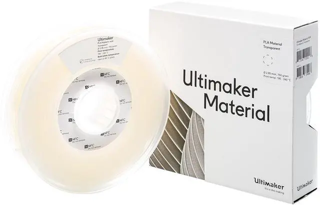 Alt view image 2 of 2 - 1614-ultimaker transparent pla 3mm filament