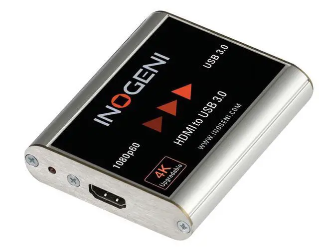 Alt view image 8 of 8 - INOGENI 4K Upgradable 1080p/60 HDMI to USB 3.0 Converter #HD2USB3