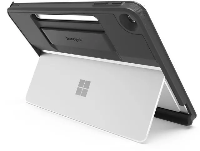 Alt view image 14 of 14 - Kensington BlackBelt Rugged Carrying Case for 12" Microsoft Surface Pro Tablet - Black - Drop Resistant, Anti-slip, Heat Resistant, Dust Resistant, Damage Resistant - Plastic Body - Textured K96543WW