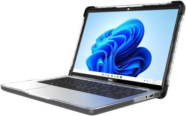 Alt view image 8 of 8 - Gumdrop SlimTech for Dell Pro 13 Plus (Clamshell) - For Dell Notebook - Textured grip - Transparent - Bump Resistant, Drop Resistant, Scratch Resistant, Scuff Resistant