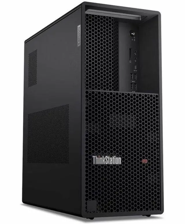Alt view image 8 of 8 - Lenovo ThinkStation P3 Gen 2 Workstation - Intel Core Ultra 7 265 - vPro Technology - 16 GB - 512 GB SSD - Windows 11 Pro - Intel Graphics - DVD-Writer - Gigabit Ethernet - Wireless LAN 30HT0053US