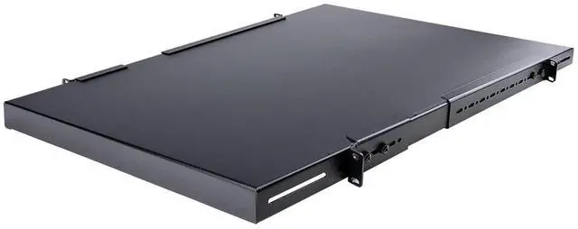 Alt view image 4 of 5 - IOGEAR Adjustable Depth Heavy Duty Fixed Rack Shelf