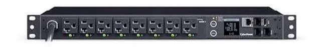 Alt view image 10 of 11 - CyberPower PDU41023 Single Phase 100 120 VAC 30A Switched PDU