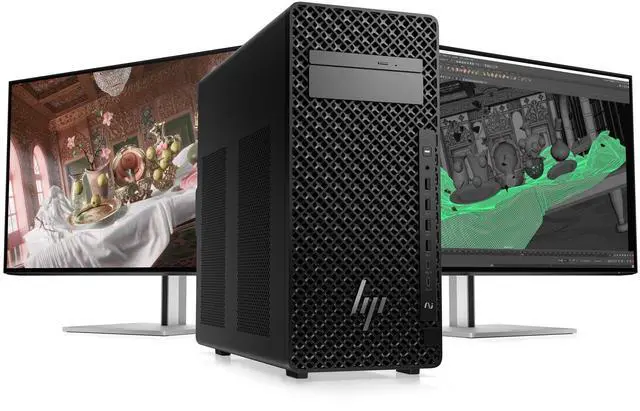 Alt view image 3 of 3 - HP Z2 G1i Workstation Intel Core Ultra 7 265 64 GB 1 TB SSD Tower Black Intel W880 Chip Windows 11 Pro Intel Graphics English Keyboard Ethernet BN5K0UTABA