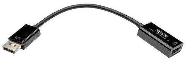Alt view image 20 of 20 - Tripp Lite DisplayPort to HDMI Active Cable Adapter, DP 1.2, Converter for DP to HDMI (M/F), UHD 4K x 2K/1080p, 6 in. (P136-06N-UHD-V2)