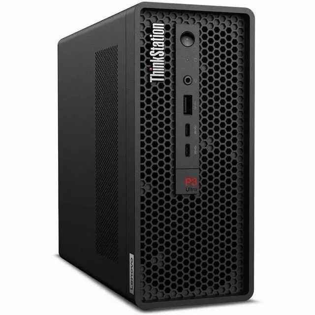 Alt view image 9 of 9 - Lenovo ThinkStation P3 Ultra Gen 2 30J50030US Workstation - Intel Core Ultra 7 2nd Gen 265 - 32 GB - 1 TB SSD - Windows 11 Pro - 1 x NVIDIA RTX 2000 Ada Generation 16 GB Graphics - Gigabit Ethernet - Wireless LAN