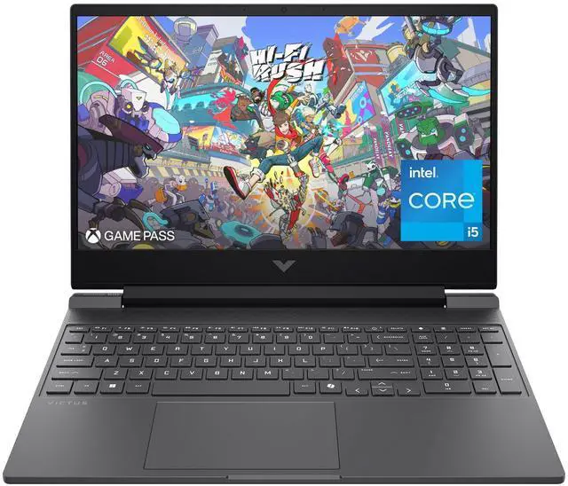 Alt view image 2 of 2 - VICTUS 15-fa2000 15-fa2500nr 15.6" Gaming Notebook - Full HD - Intel Core i5 13th Gen i5-13420H - 8 GB - 512 GB SSD - Mica Silver - Intel Chip - 1920 x 1080 - Windows 11 Home - NVIDIA GeForce RTX