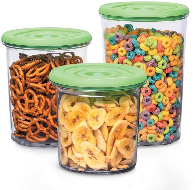 Alt view image 5 of 5 - Presto 09512 FreshDaddy 3-Piece Vacuum Seal Container Set