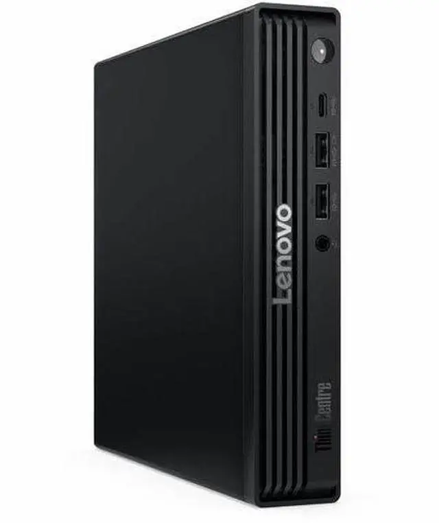 Alt view image 7 of 7 - Lenovo ThinkCentre M70q Gen 6 13A4002DUS Desktop Computer - Intel Core Ultra 7 265T - 16 GB - 512 GB SSD - Tiny - Black - Intel Q870 Chip - Windows 11 Pro - Intel DDR5 SDRAM - English Keyboard - IEEE