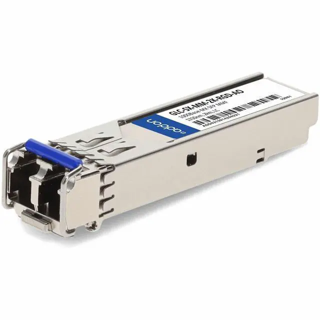 Alt view image 6 of 7 - AddOn Cisco GLC-SX-MM Compatible TAA Compliant 1000Base-MX SFP Transceiver (MMF, 1310nm, 2km, LC, -