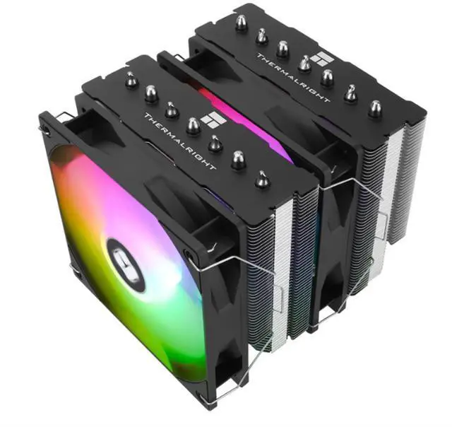 Alt view image 6 of 6 - Thermalright Phantom Spirit 120 SE ARGB CPU Air Cooler, 7 Heat Pipes Aluminium Heatsink Cover, for Intel 1700/115X/1200, AMD AM4/AM5 Addressable RGB