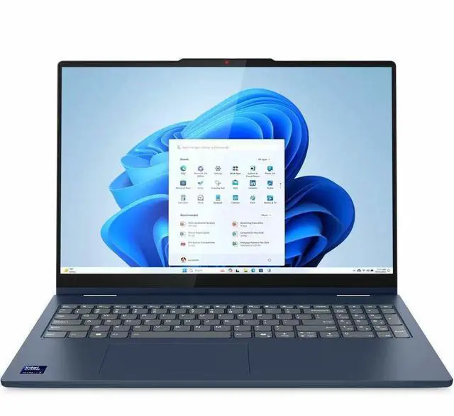 Main image of Lenovo IdeaPad 5i Intel Core Ultra 7 255U 16GB Memory 512 GB NVMe SSD Intel Graphics 16.0" Touch Screen 1920 x 1200 Thin and Light 2-in-1 Laptop 83KS001MUS