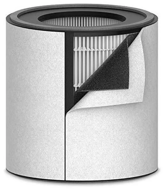 Alt view image 2 of 3 - TruSens AFHZ3000-01 Carbon and HEPA Replacement Filters for TruSens Air Purifiers - 8.5 x 8.9