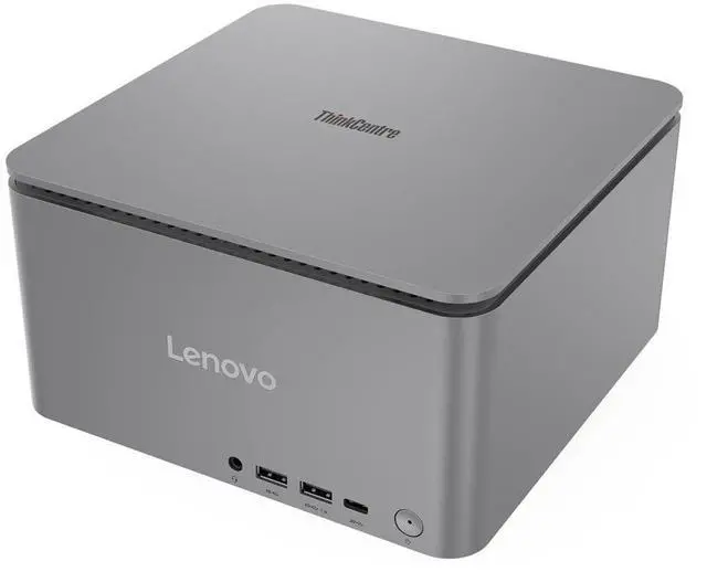Alt view image 9 of 9 - Lenovo ThinkCentre neo Ultra 12W1001DUS Desktop Computer - Intel Core i7 14th Gen i7-14700 - vPro Technology - 32 GB - 1 TB SSD - Tiny - Luna Gray - Intel Chip - Windows 11 Pro - NVIDIA GeForce RTX 40
