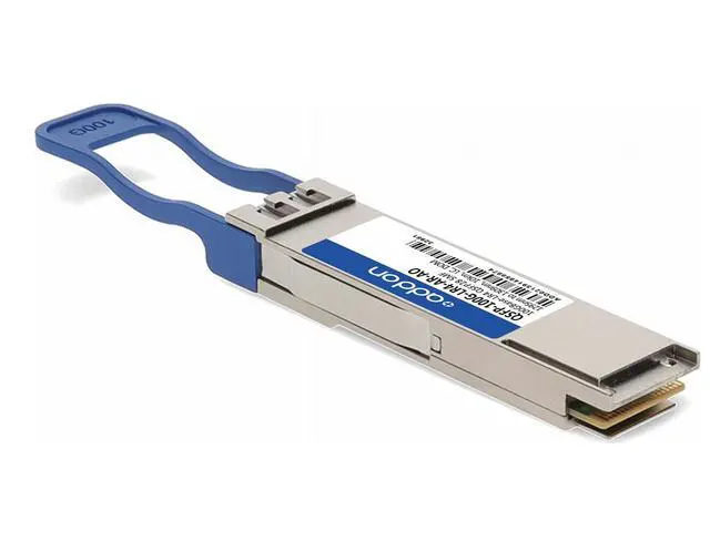 Alt view image 13 of 14 - AddOn Arista Networks QSFP-100G-LR4 Compatible TAA Compliant 100GBase-LR4 QSFP28 Transceiver (SMF,