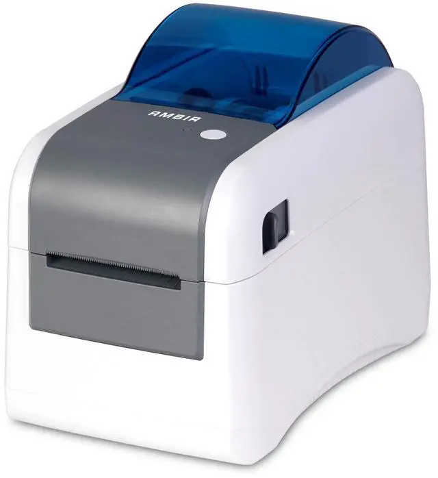 Alt view image 6 of 6 - Ambir LP230 Healthcare Direct Thermal Printer - Monochrome - Label Print - Fast Ethernet - USB - 70" Print Length x 2.12" Print Width - 6 lps Mono - 300 dpi - 2.36" Label Width x 35