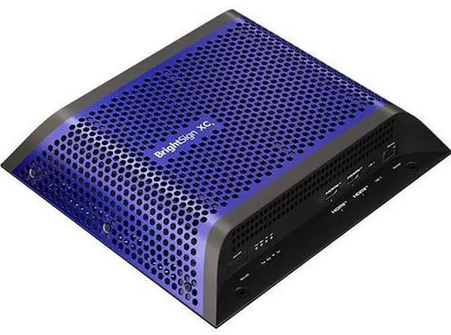 Alt view image 6 of 6 - BrightSign XC4055 Digital Signage Appliance - 4320p - HDMI - USB - Serial - Wireless LAN - Bluetooth - Ethernet