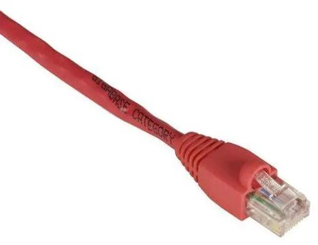 Alt view image 5 of 7 - black box corporation 6ft red cat5e 350mhz crossoverpatch cable utp cm snagless