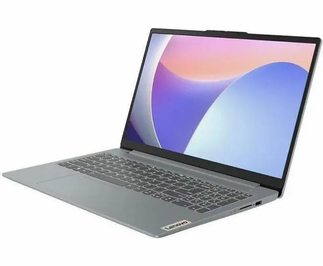 Alt view image 8 of 8 - Lenovo IdeaPad Slim 3 15IAN8 82XB00CPUS 15.6" Notebook - Full HD - Intel N-Series N100 - 4 GB - 128 GB Flash Memory - English Keyboard - Arctic Gray - Intel Chip - 1920 x 1080 - Windows 11 Home i