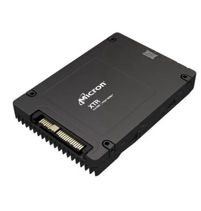 Alt view image 2 of 2 - Micron 960 GB High Endurance 2.5" - U.3 PCIe 4.0 x4 (NVMe) internal Solid state drive Model MTFDKCC960TFR-1BC1ZHEYYR