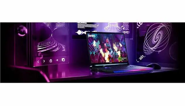 Alt view image 8 of 8 - MSI Raider GE78 HX 14V Raider GE78 HX 14VGG-252US 17" Gaming Notebook - QHD+ - Intel Core i9 14th Gen i9-14900HX - 32 GB - 1 TB SSD - Core Black - Intel HM770 Chip - 2560 x 1600 - Windows 11 Home