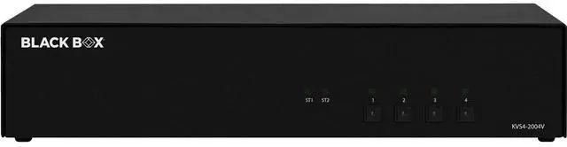 Alt view image 3 of 3 - Black Box Secure KVM Switch DisplayPort KVS42004V