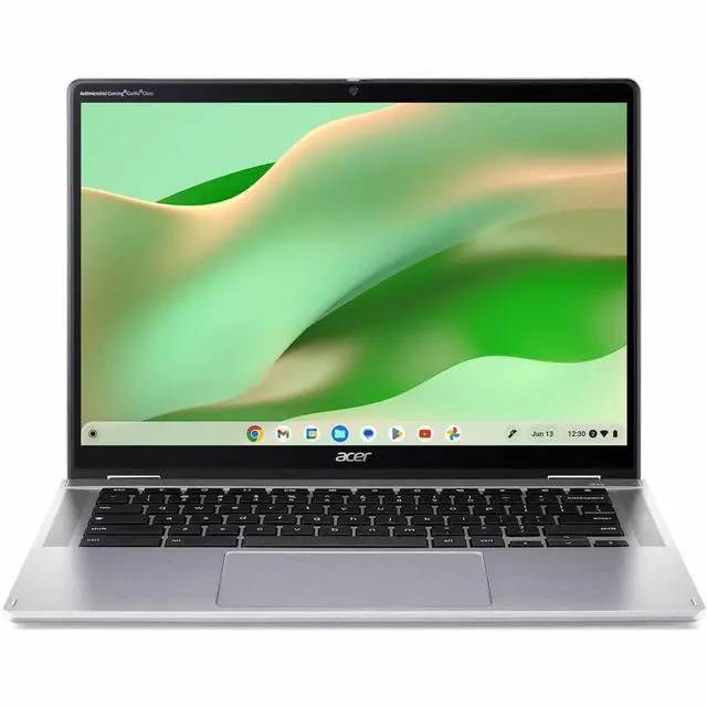 Alt view image 11 of 11 - Acer Chromebook Spin 314 CP314-2HN CP314-2HN-39K7 14" Touchscreen Convertible 2 in 1 Chromebook - WUXGA - Intel Core i3 i3-N305 - 8 GB - 128 GB Flash Memory - English (US) Keyboard - Silver