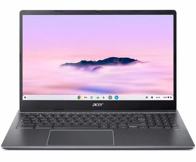 Alt view image 11 of 11 - Acer Chromebook Plus 515 CBE595-2 CBE595-2-36JT 15.6" Chromebook - Full HD - Intel Core 3 100U - 8 GB - 256 GB SSD - English (US) Keyboard - Iron
