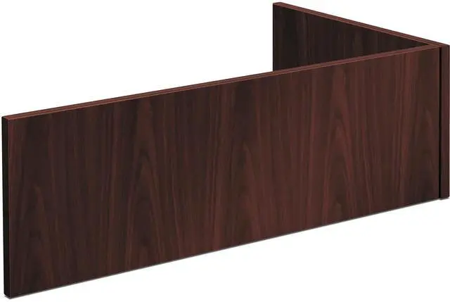 Alt view image 4 of 4 - HON Stack-on Reception f/Return 42-1/4"x24"x13" Mahogany LMRECPRETN