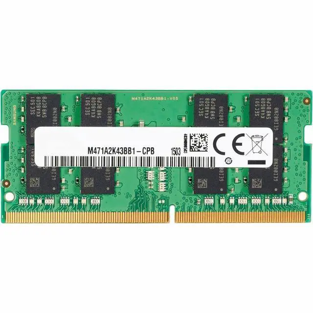 Alt view image 2 of 3 - HP 16GB DDR4 SDRAM Memory Module For Notebook 16 GB DDR4-3200/PC4-25600 DDR4 SDRAM 3200 MHz 260-pin SoDIMM 8C4X9AA