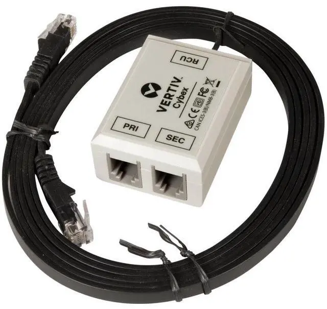 Alt view image 2 of 2 - VERTIV Liebert Cybex Active Front Panel Cable Splitter Adapter